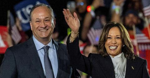 image of Doug Emhoff and Kamala Harris