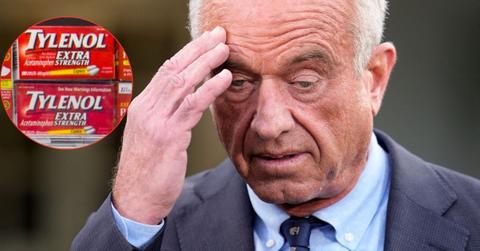 Composite photo of Tylenol and Robert F. Kennedy Jr.