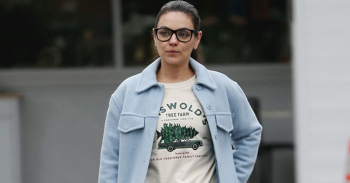 mila kunis ashton kutcher secret divorce rumors wake rape case scandal she looks happier without him