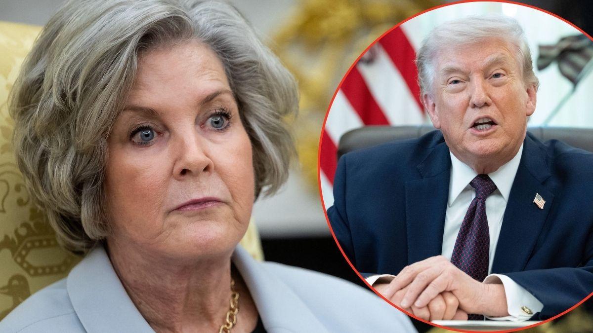 Photo of Susie Wiles, Donald Trump