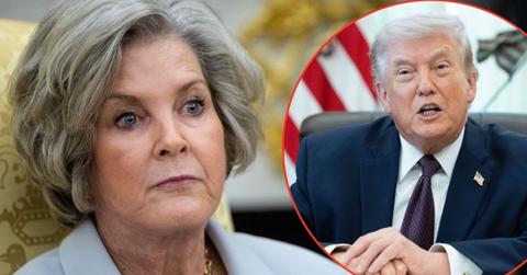 Photo of Susie Wiles, Donald Trump