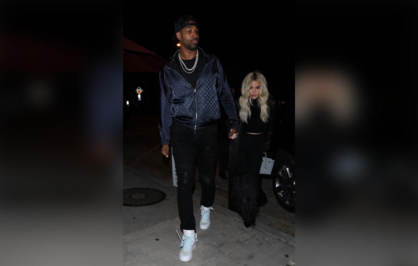 Khloe Kardashian Baby Daddy Tristan Leaves Restaurant After Split