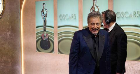 al pacino skips over nominees reveals winner oscars