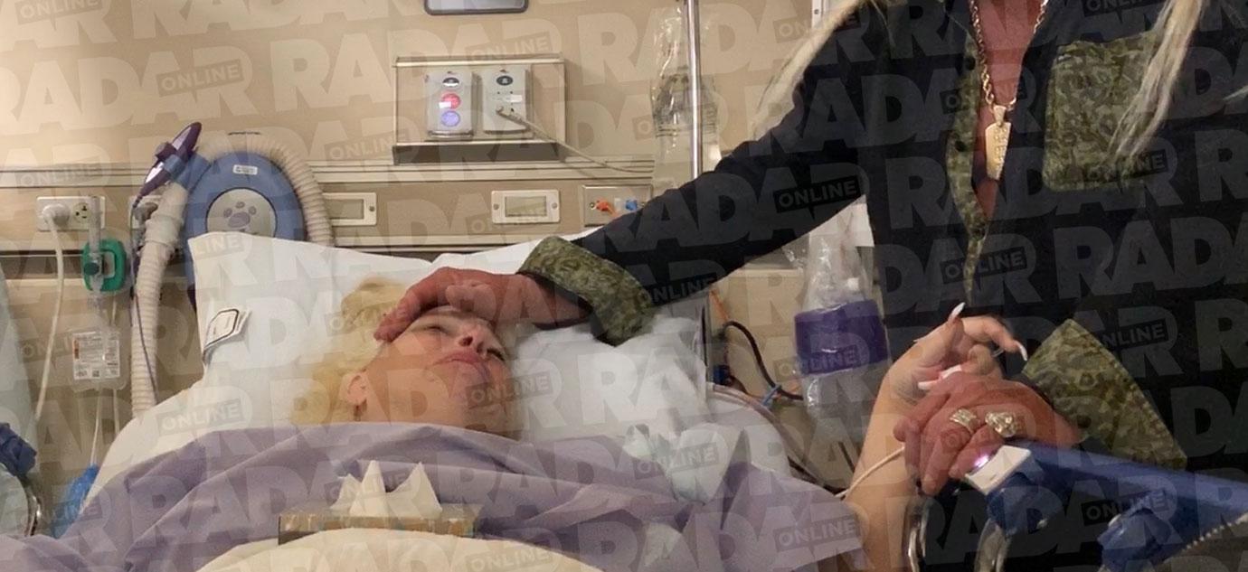 Dog The Bounty Hunter's Wife Beth Cries In Shocking Hospital Photos