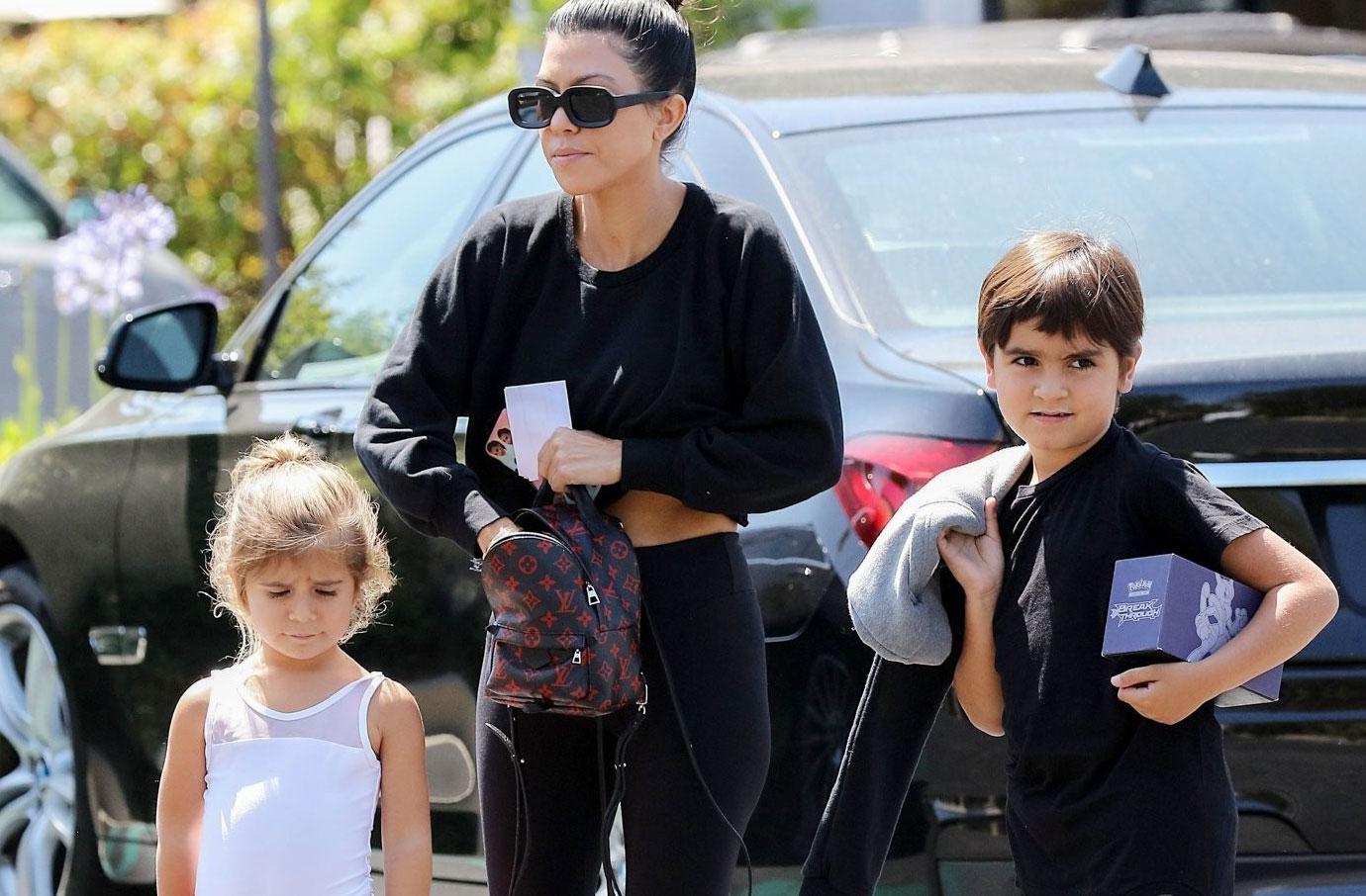 Kourtney Kardashian Kids Movies Pics