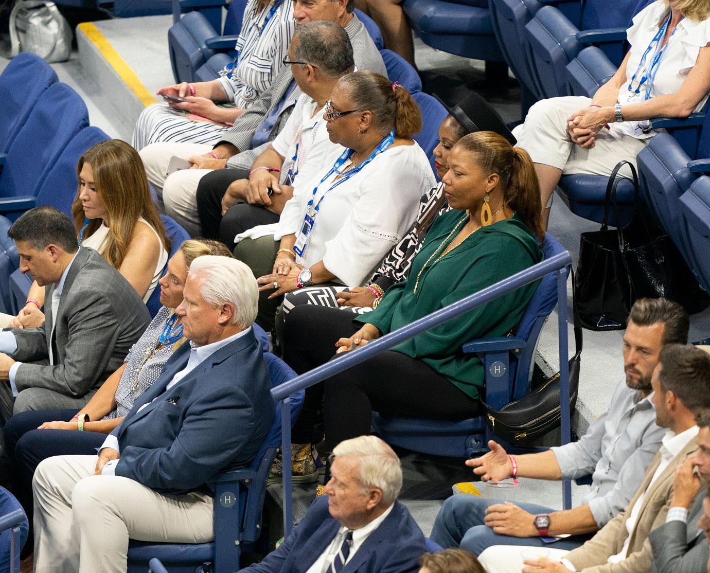 Queen Latifah & Girlfriend Eboni Nichols Smile On Us Open Date