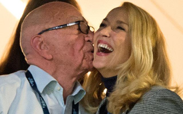 Rupert Murdoch Dating Jerry Hall Couple Caught Kissing, PDA