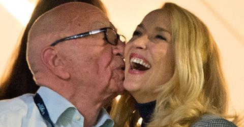 Rupert Murdoch Dating Jerry Hall Couple Caught Kissing, PDA