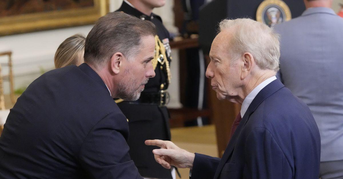 Hunter Biden Befriends Kevin McCarthy's Mom At White House State Dinner