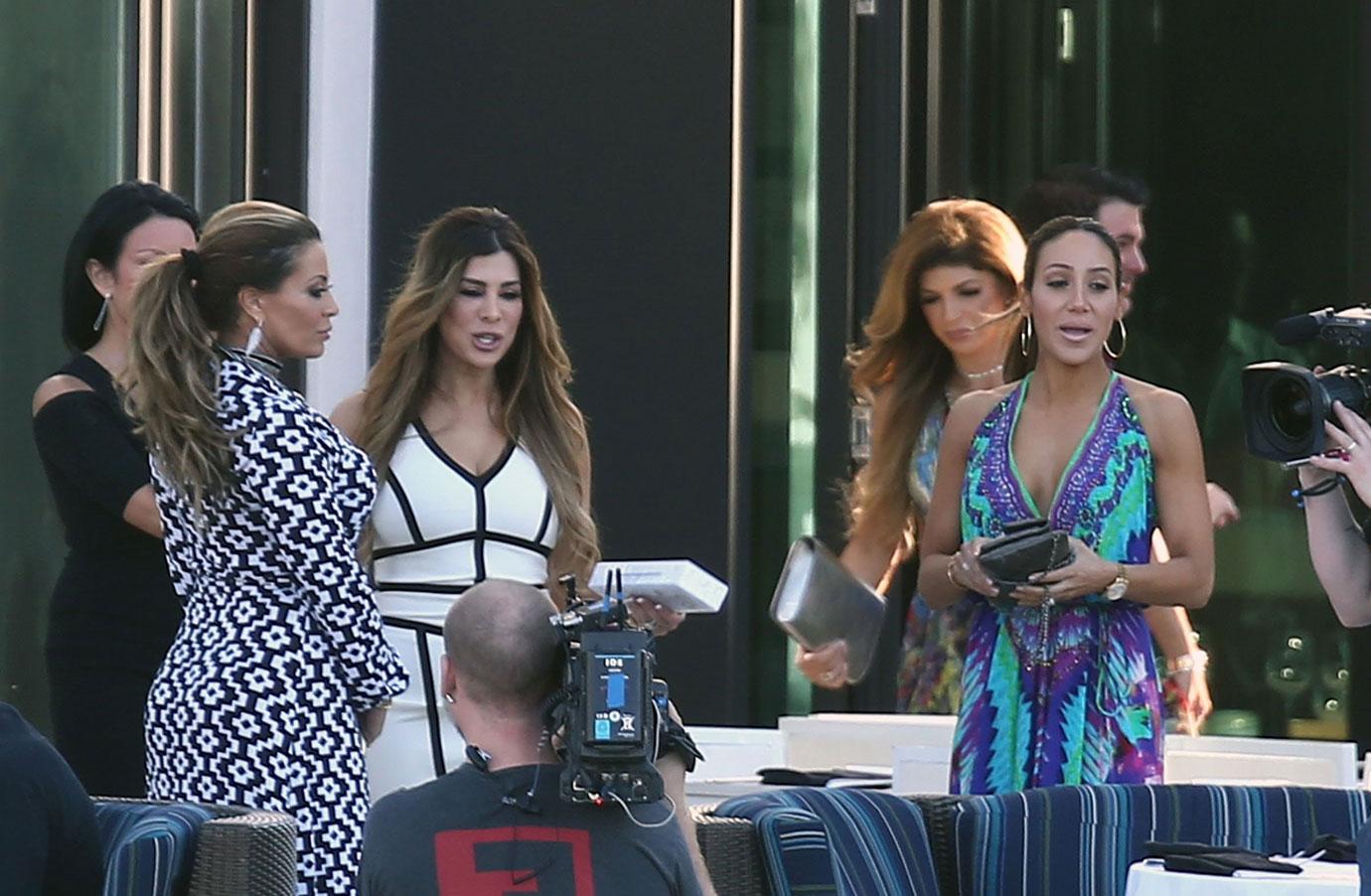 RHONJ Fights Teresa Guidice Siggy Flicker 