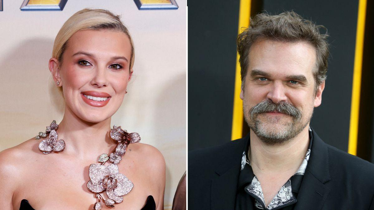 Millie Bobby Brown allegedly filed harassment claims against David Harbour.