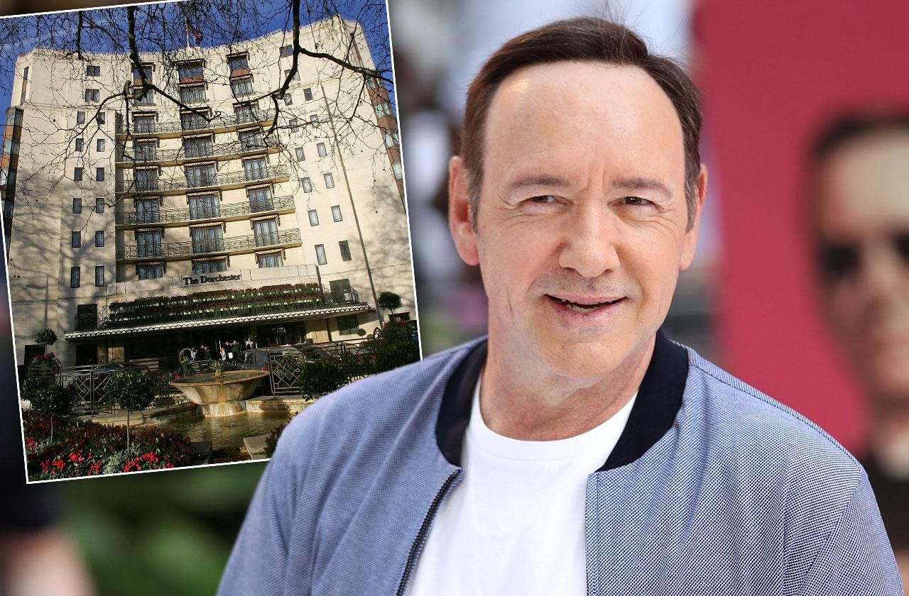 //kevin spacey sexual assault scandal London Dorchester Hotel pp