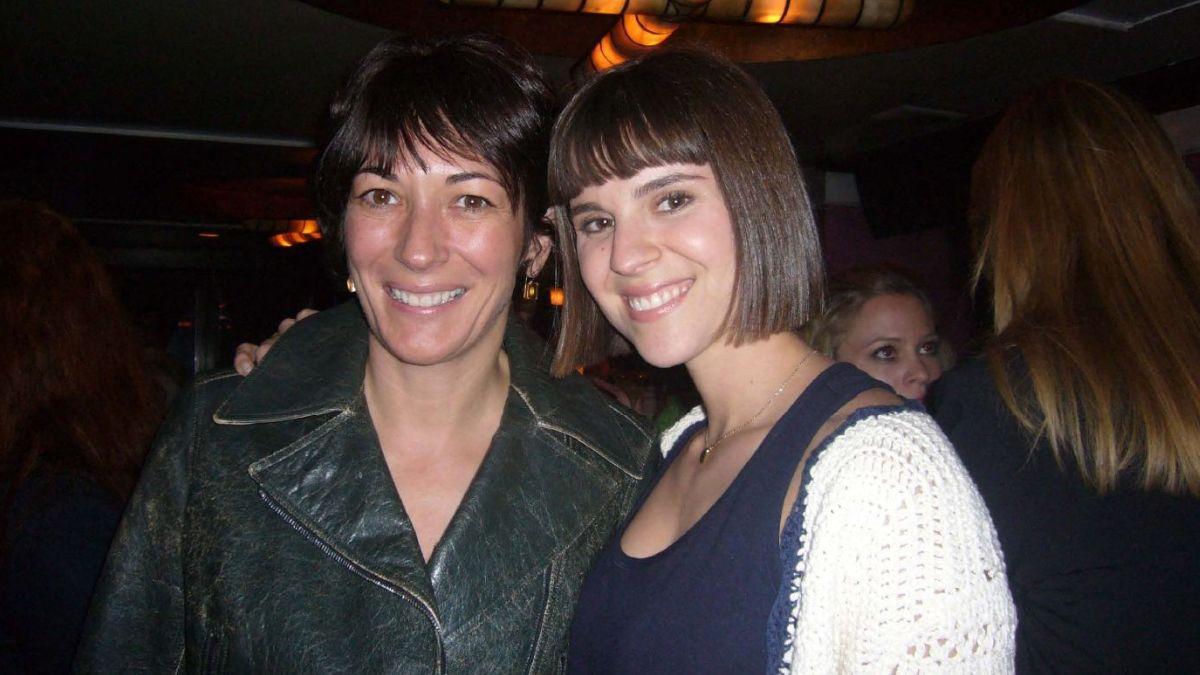 A photo of Ghislaine Maxwell and Sarah Kellen.