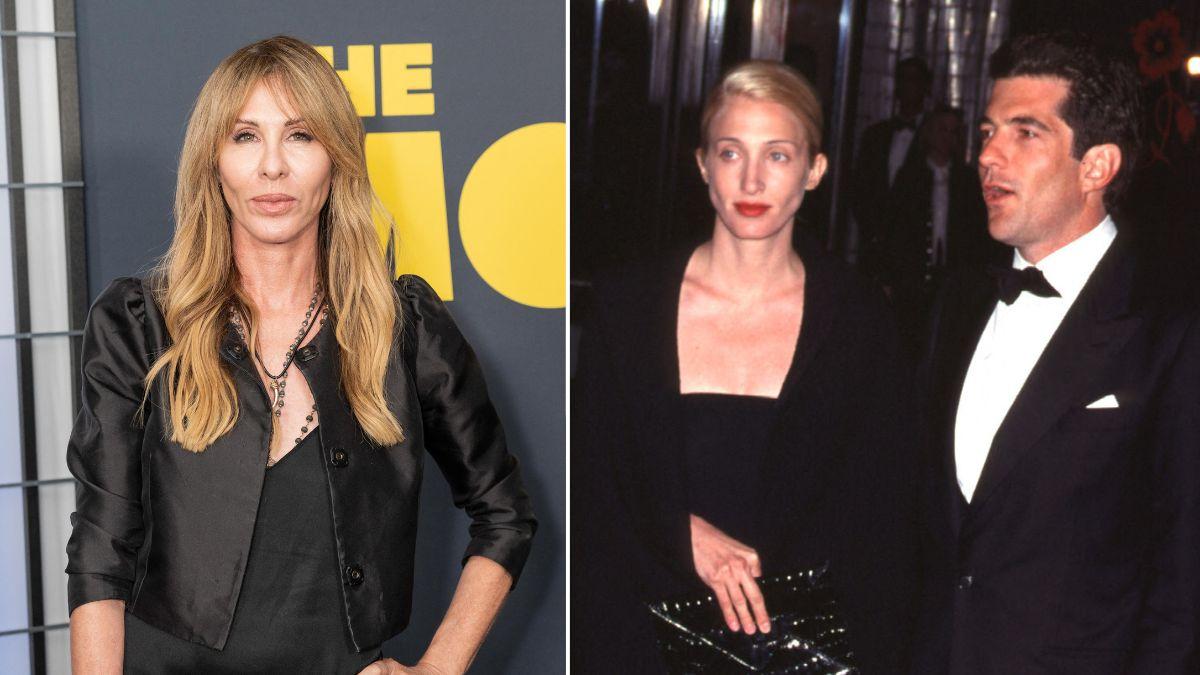 Photo od Carole Radziwill, John F. Kennedy Jr. and Carolyn Bessette