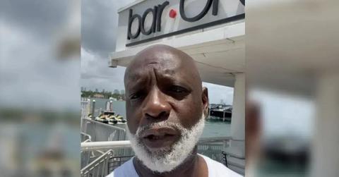 peter thomas outside his former miami bar