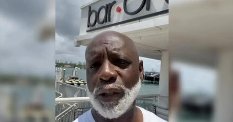 peter thomas outside his former miami bar
