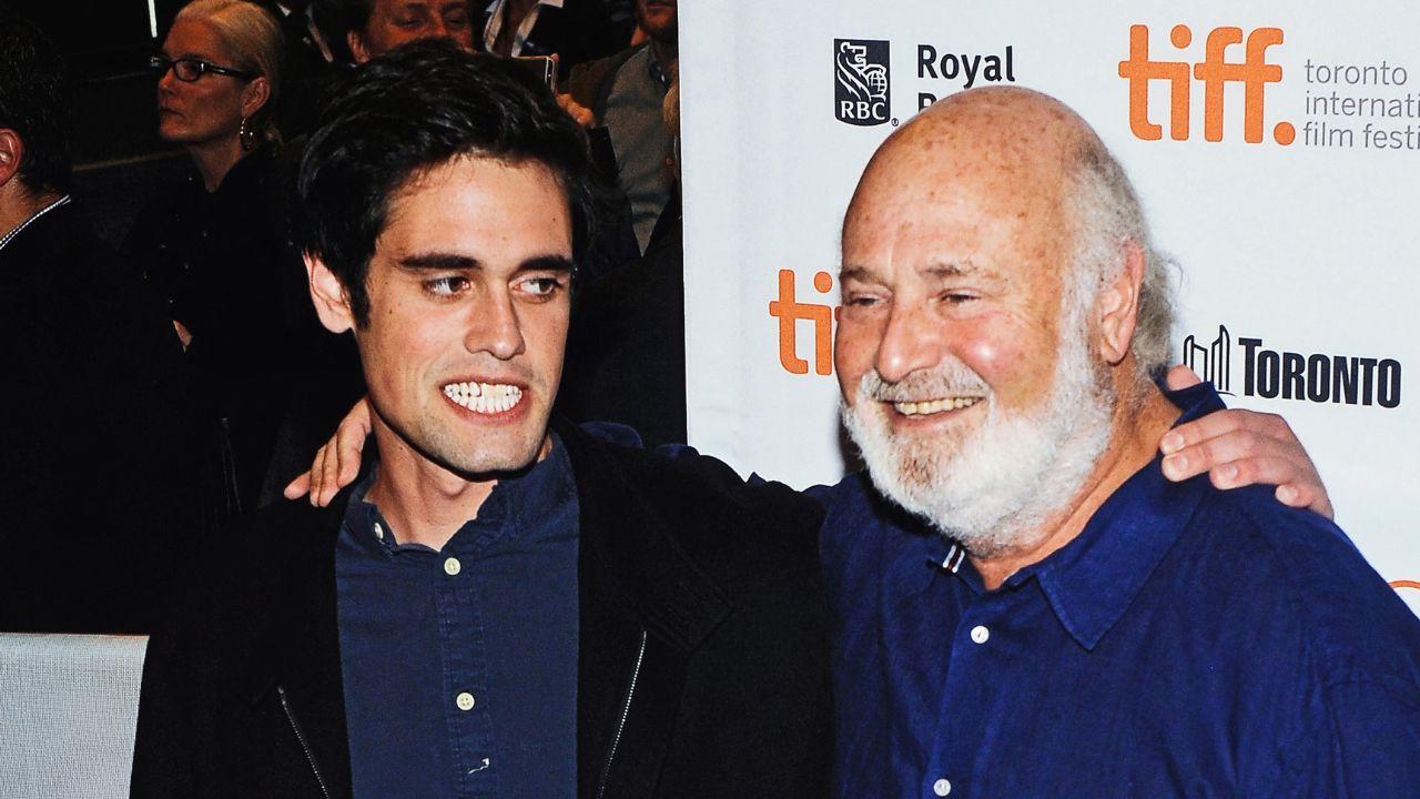 picture of Rob reiner and NIck reiner