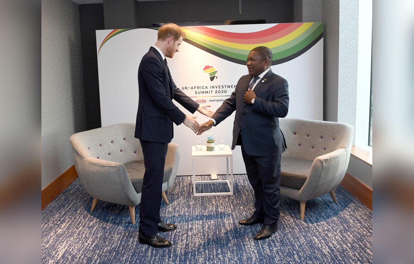 Prince Harry Attends UK-Africa Summit After Royal Exit Speech