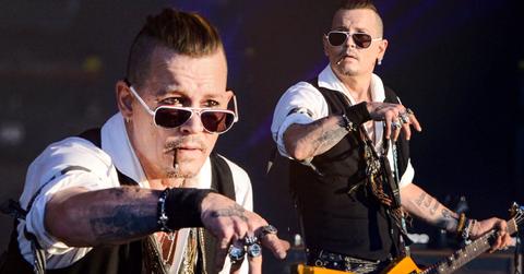 Johnny Depp Performs After Booze Bender Revelations