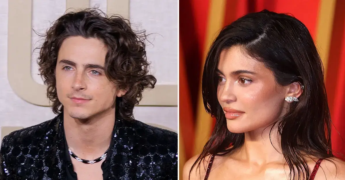 kylie jenner timothee chalamet ain pic split