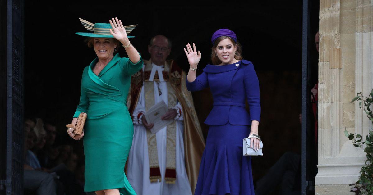 Photo of Princess Eugenie and Sarah Ferguson