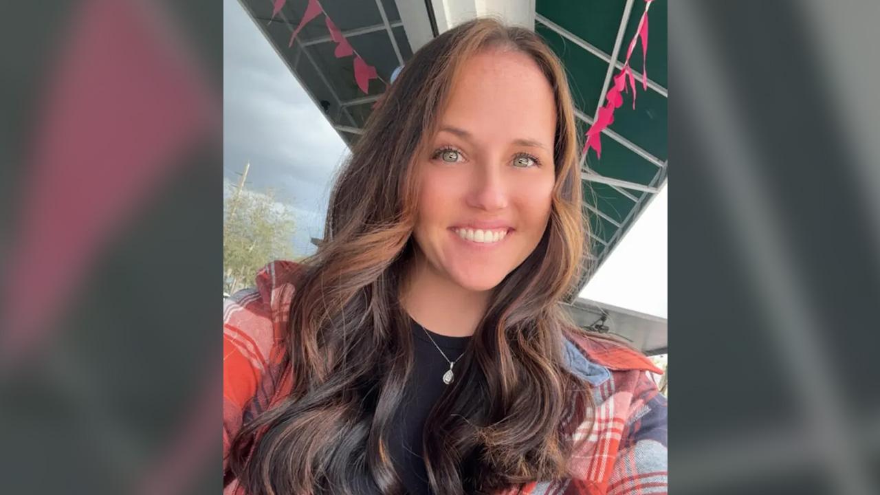 Her estranged husband claims he caught her on surveillance video.