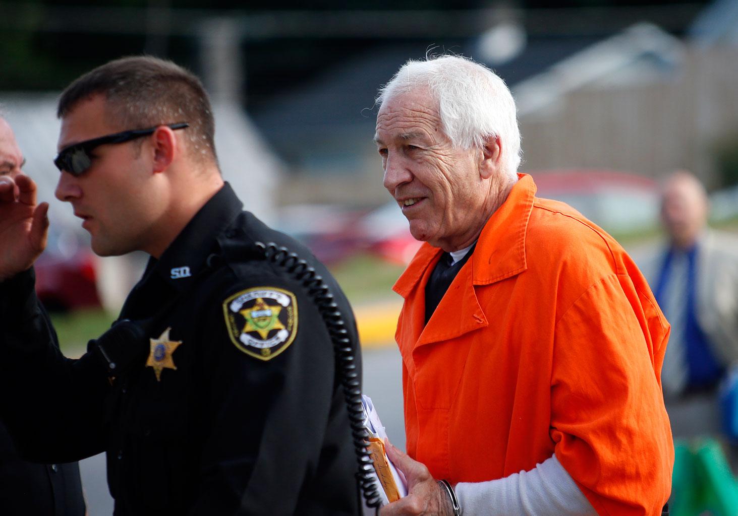 Jerry Sandusky Child Sex Abuse Conviction Court