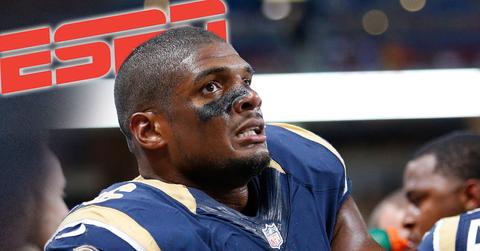 //michael sam espn showering