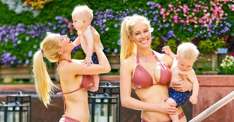 //Heidi Montag Baby Gunner Bikini Pool PP