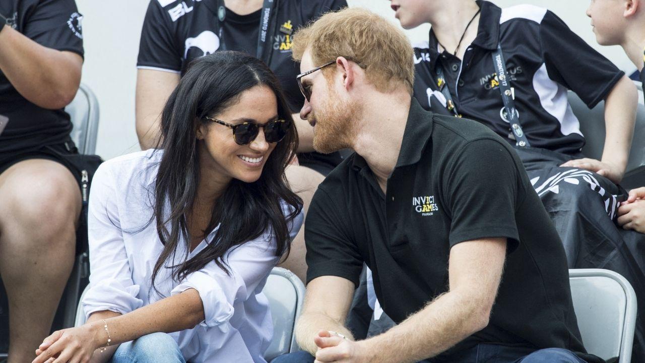 Photo of Prince Harry and Meghan Markle