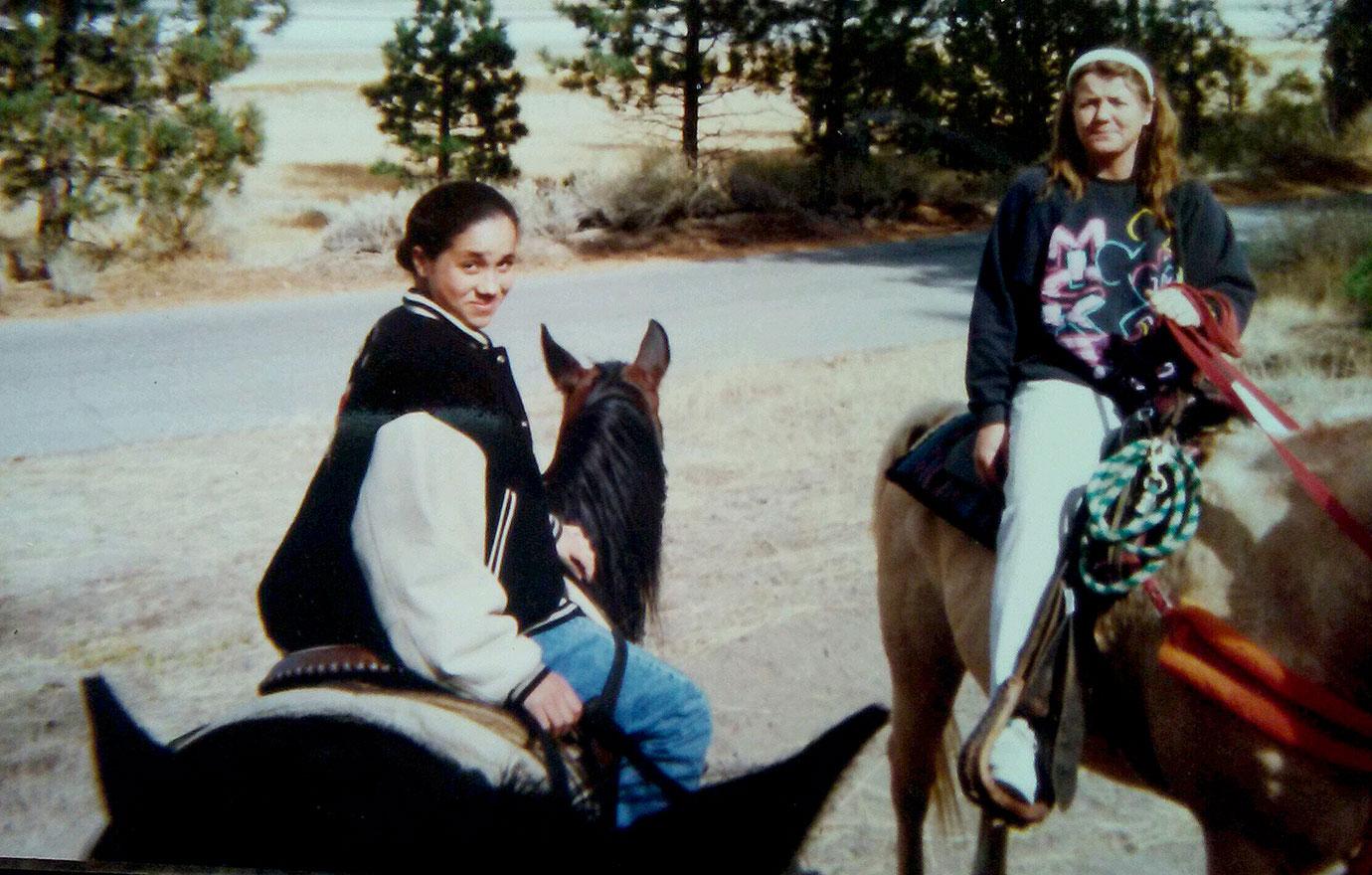 Meghan Markle Childhood Photos