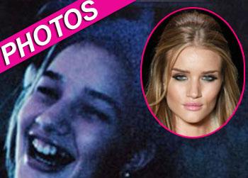 //rosie huntington whiteley childhood pics