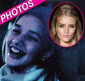 //rosie huntington whiteley childhood pics