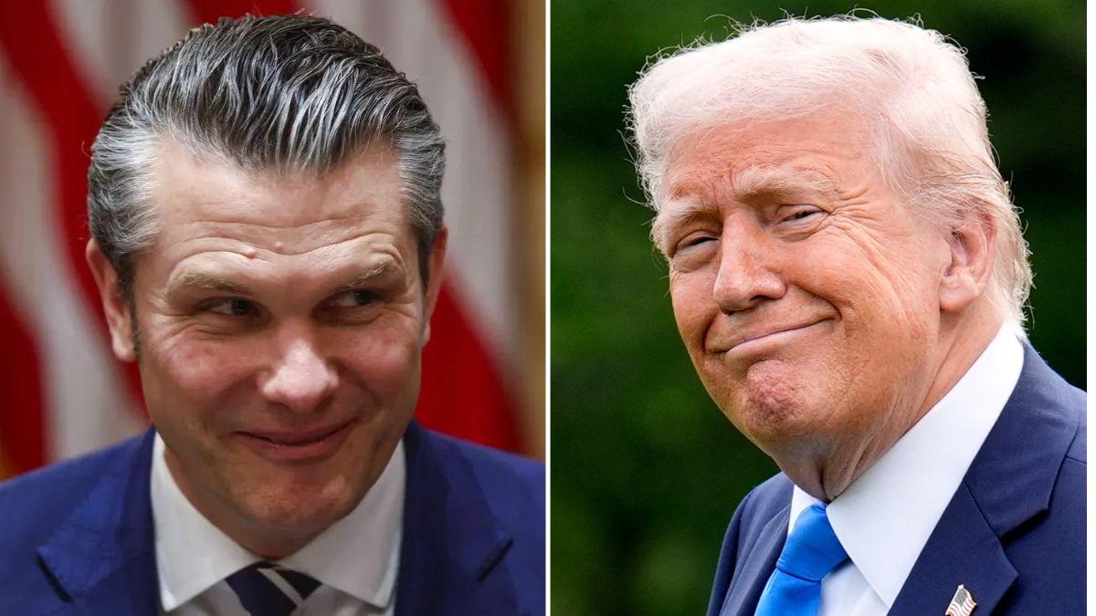 Pete Hegseth, Donald Trump