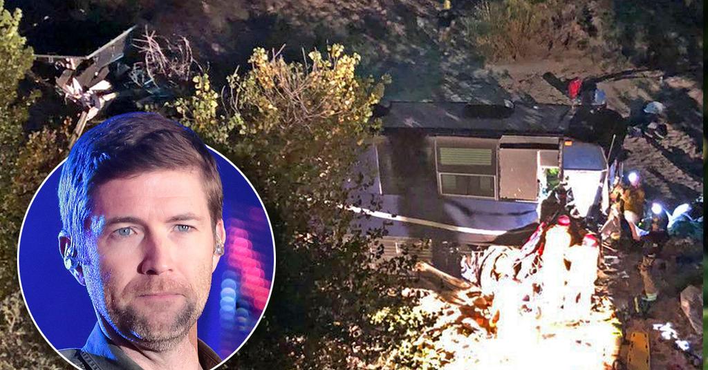 Tour Bus Carrying Crew Of Musician Josh Turner Falls Off Cliff