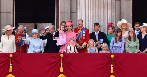 Prince William Kate Middleton Kids George Charlotte Buckingham Palace