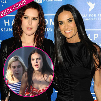 Demi Moore Hasn’t Been Spotted With Daughters In Months