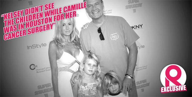 //kelsey grammer not seen children six months camille wide