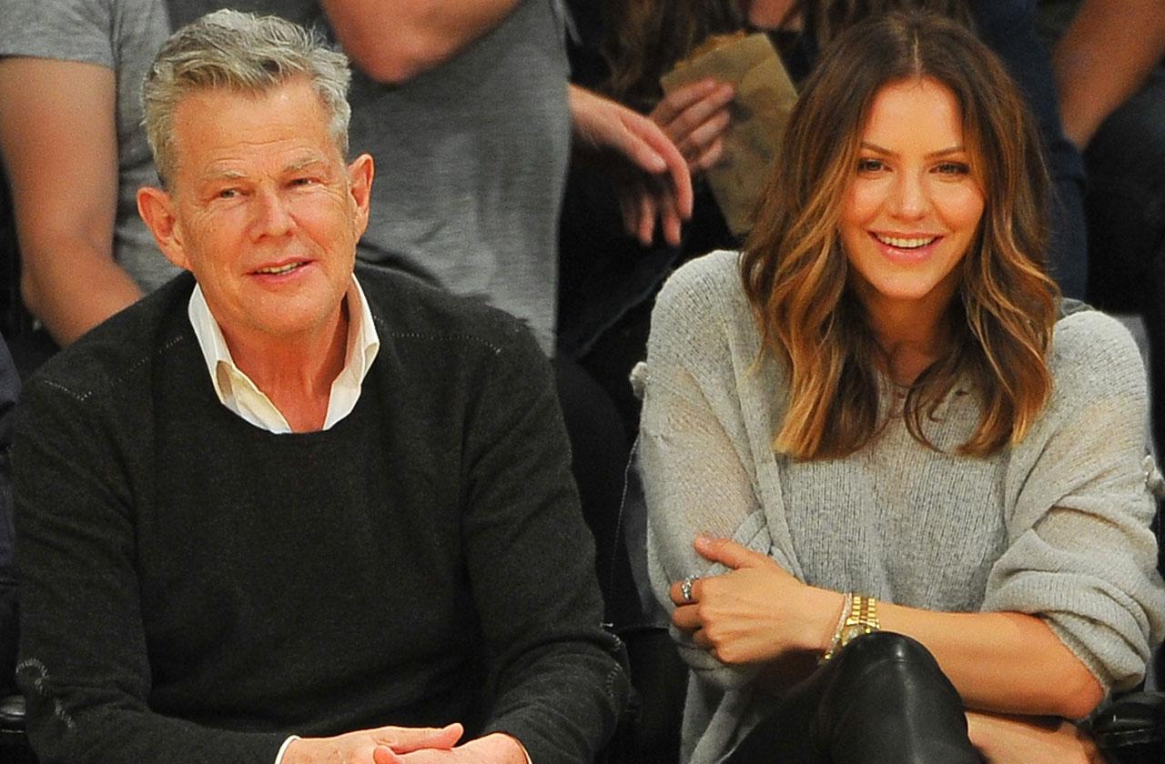 David Foster Katharine McPhee Lakers Game