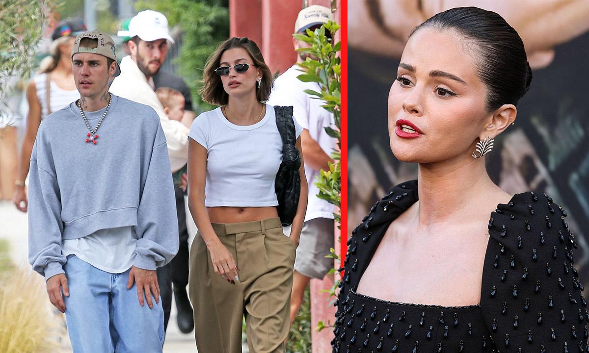 Selena Gomez wants to leave her alleged feud with Hailey Bieber behind.