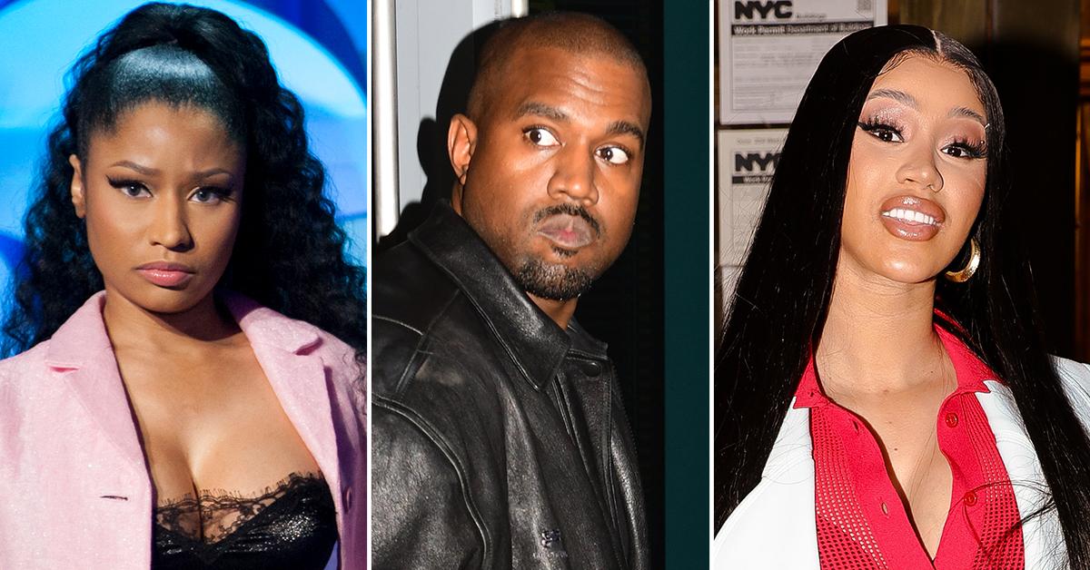 Nicki Minaj Calls Kanye West a 'Clown' After His Song With Cardi B's Released