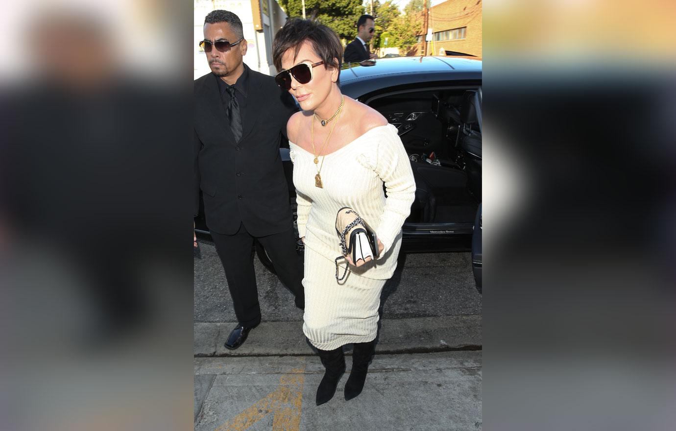 Kris Jenner Spotted Caitlyn Jenner Feud Sex Confession