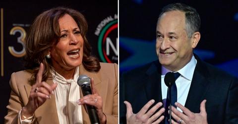 Photo of Kamala Harris, Doug Emhoff