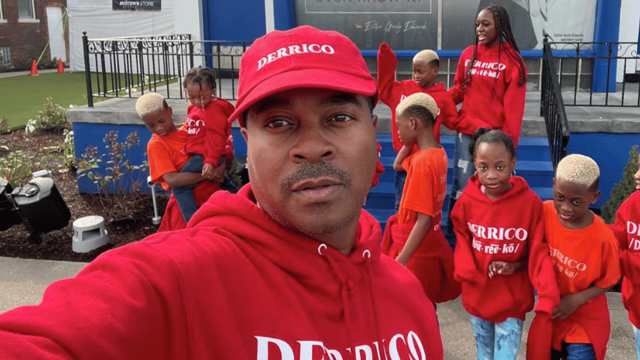 Deon Derrico is a father to 14 children.