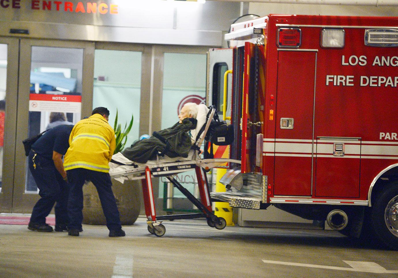 Bob Barker Resting Medical Emergency