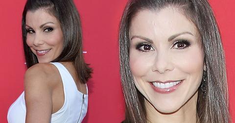 heather dubrow skinny wedding dress instagram pic