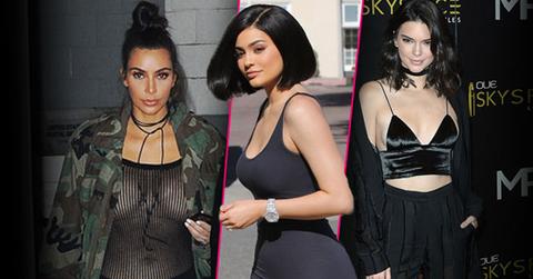 //kim kardashian nude latex bra underwear fishnet dress kylie kendall jenner pp