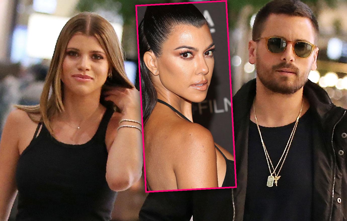 Kourtney Kardashian Vacations in Cabo With Scott and Sofia