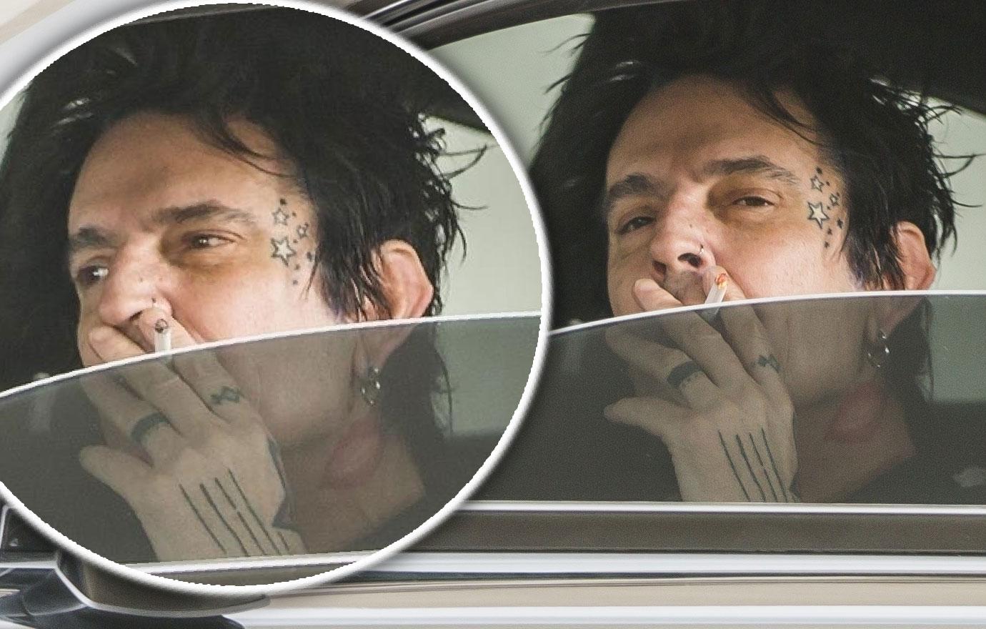 //tommy lee spotted after brandon bust up pp