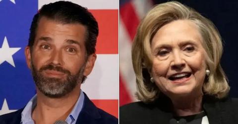 donald trump jr compares hilary clinton to a reptile